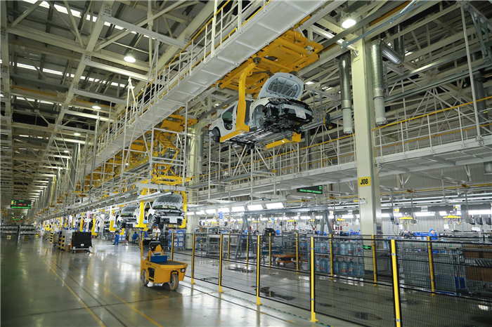 上汽通用汽车武汉分公司二期项目竣工投产