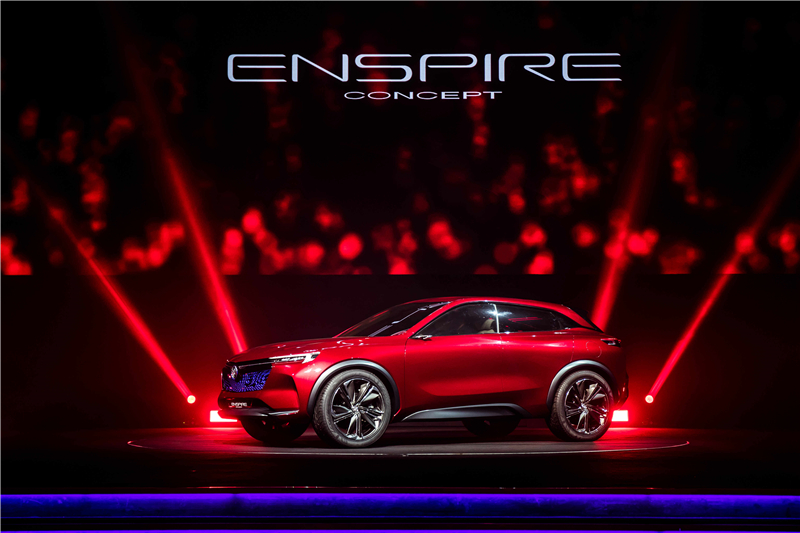 纯电动SUV概念车别克Enspire全球首发