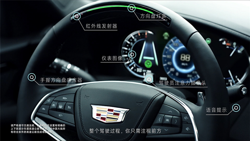 “放手”领略未来 凯迪拉克Super CruiseTM超级智能驾驶系统正式中国首发