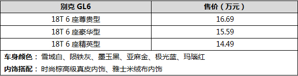别克高档中型MPV与新一代别克中级车家族联袂上市