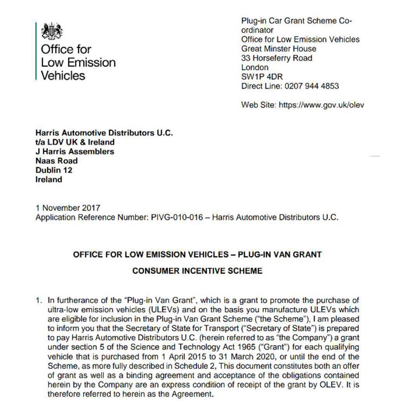 上汽大通首款纯电动宽体轻客EV80获英国政府补贴
