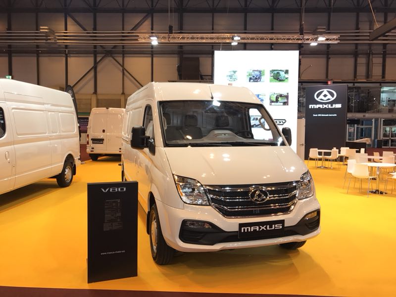 上汽大通2018款V80、EV80马德里车展正式发布