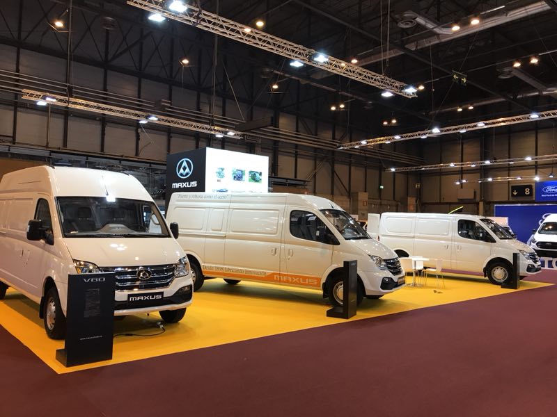 上汽大通2018款V80、EV80马德里车展正式发布