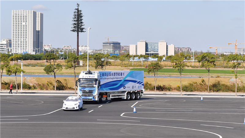 全球首次5G+L4级智能驾驶示范运营在洋山港启动