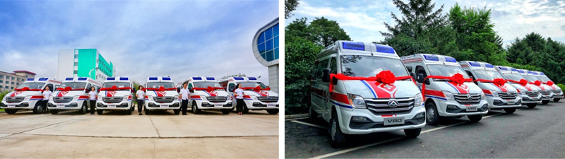 公益之路关爱前行，上汽MAXUS V80爱心救护车驶入东北