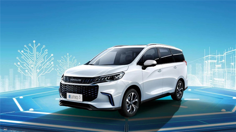 前瞻科技引领低碳出行  首款纯电动家旅MPV上汽MAXUS EUNIQ 5正式下线