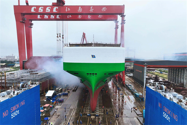 SAIC Motor’s 1st ocean vehicle carrier to be put into use by 2024